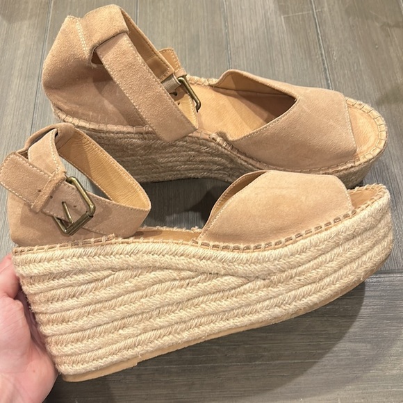 Soludos Shoes - Soludos Women's Positano Suede Platform Wedges